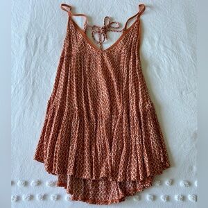 Skylar + Madison Orange Dress
